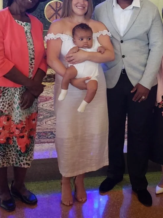 Petal & Pup White Lace-Trim Midi Dress - Picture 5 of 6